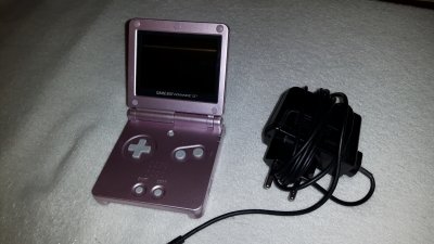 Game Boy Advance SP AGS-101 Super jasny ekran