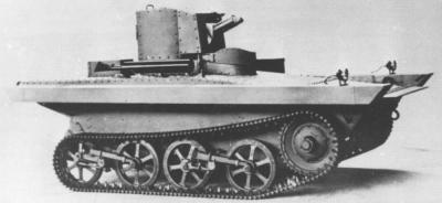 Koła jezdne tankietki Vickers Carden-Loyd