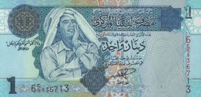 (BK) Libia 1 dinar 2009r.