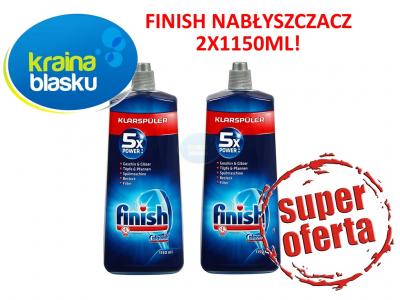 2X FINISH CALGONIT NIEMIECKI NABŁYSZCZACZ 1150 ML