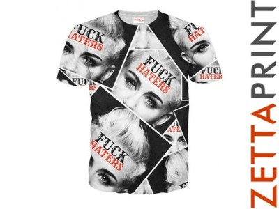 FUCK HATERS Koszulka Tshirt Full Print ZTT_RD1478