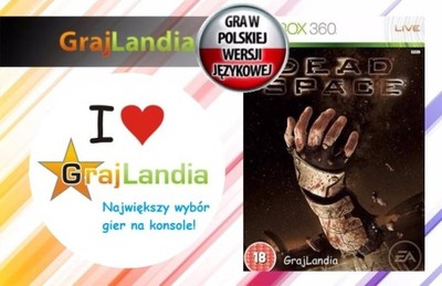 Dead Space Język Polski Xbox360 Grajlandia !!!