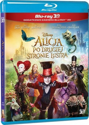 ALICJA PO DRUGIEJ STRONIE LUSTRA 3D / 2D Blu-ray