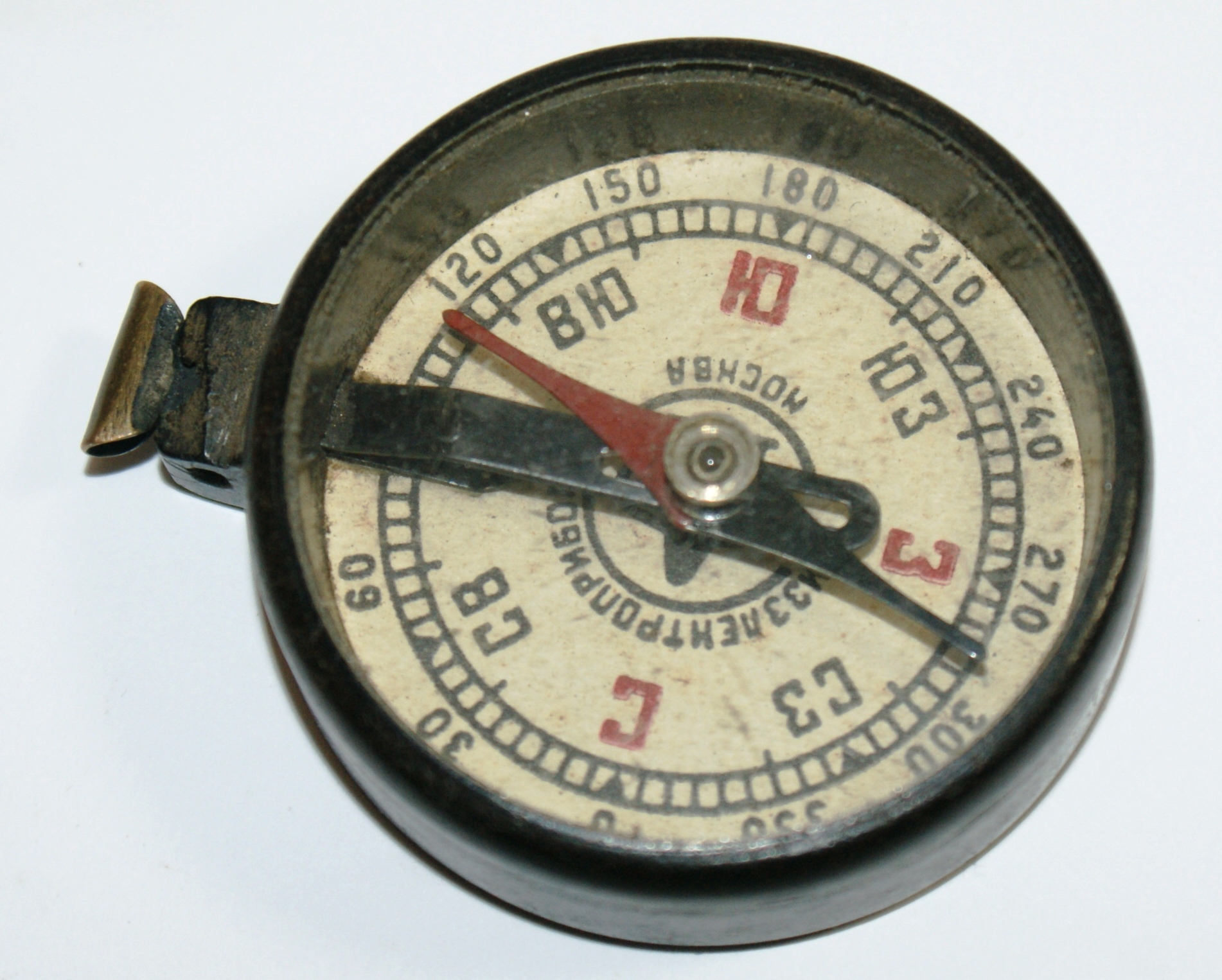 Oryginalny radziecki kompas wojenny do kolekcji