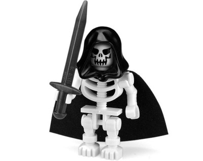 LEGO Szkielet kościotrup miecz płaszcz miecz nr 23