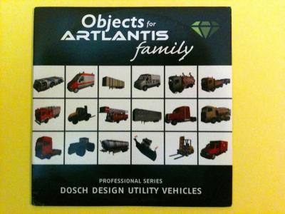 ARTLANTIS Objects - Dosch Design Utility Vehicles