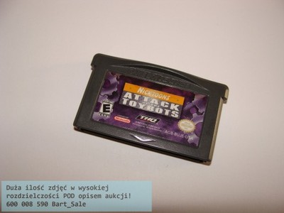 Gra GBA Nicktoons: Attack of the Toybots Game Boy