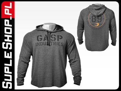 gasp long sleeve thermal hoodie