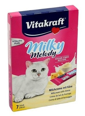 Vitakraft Cat Milky Melody krem z mleka i sera 70g