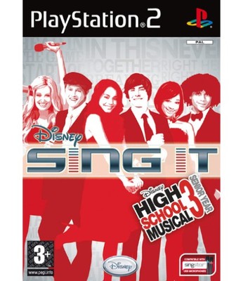 SING IT HIGH SCHOOL MUSICAL 3 SENIOR YEAR PS2