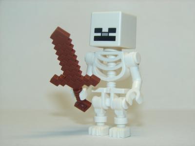 SZKIELET KOŚCIOTRUP LEGO min011 21112 Minecraft - 5737262933 - oficjalne  archiwum Allegro