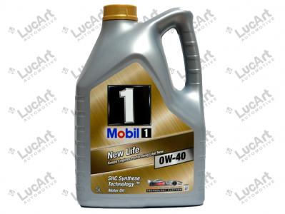 MOBIL 1 NEW LIFE 0W40 5L 0W-40 DĄBROWA + GRATIS