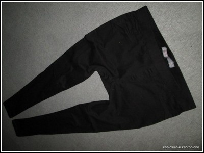 DUNNES__spodnie legginsy jegging rurki czarne 40 L