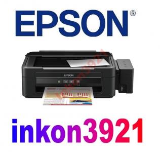 Epson L210 drukarka z syst. CISS + komplet tuszy