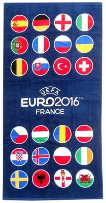 EURO 2016 UEFA RĘCZNIK KĄPIELOWY PLAŻOWY