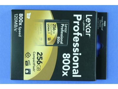 Lexar 256GB 800x Compact Flash Professional CF