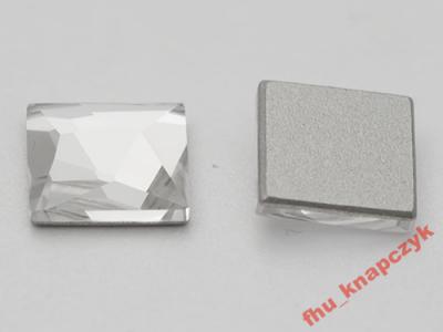 Swarovski 2420 Asymmetric Square 10 mm Crystal F