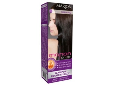 Marion szampon koloryzujący 21 Ciemny Brąz