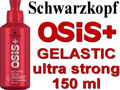 Schwarzkopf Osis GELASTIC ultra silny żel 150 ml - 3694675457 - oficjalne  archiwum Allegro