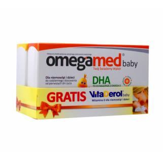 OMEGAMED BABY DHA 30 + VITADEROL witamina D 30 :)