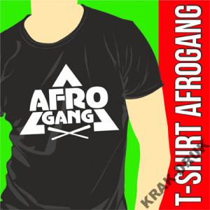 T-SHIRT AFRO GANG AFROGANG AFROMENTAL hit!!! - 5846273448 - oficjalne  archiwum Allegro