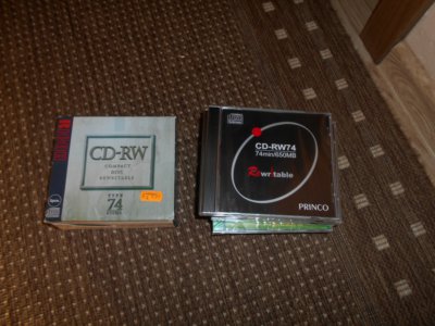Płyty CD-RW 650MB