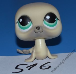 LPS Littlest Pet Shop figurka foka 0516