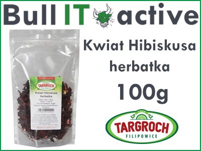 HIBISKUS Kwiat Herbata Hibiscus Malwa Jakość 100g