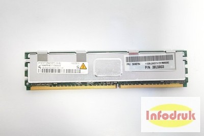 PAMIĘĆ RAM  1GB 2RX8 PC2-5300F-500 DDR2 ECC/622