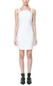 sukienka Zara TRF Trafaluc xs 34 nowa biała