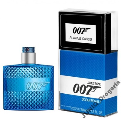 James Bond 007 Ocean Royale EDT 50 ml + karty z DE
