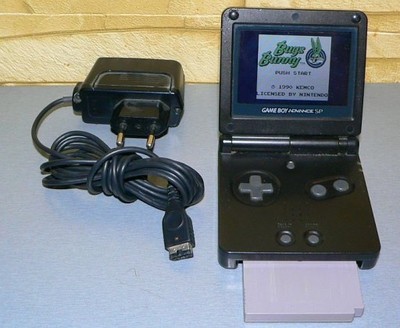 Konsola Nintendo Game Boy Advance SP AGS-001 i gra