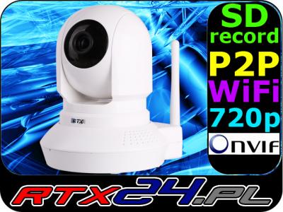 Kamera RTX IP HD SLOT SD 1MPIX P2P DDNS jak FI9821