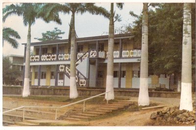 pocztówka SEKONDI Szkoła św Jana GHANA lata 70