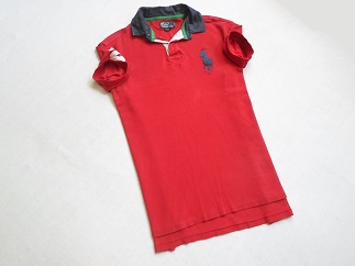 POLO RALPH LAUREN koszulka czerwona BIG PONY____XL