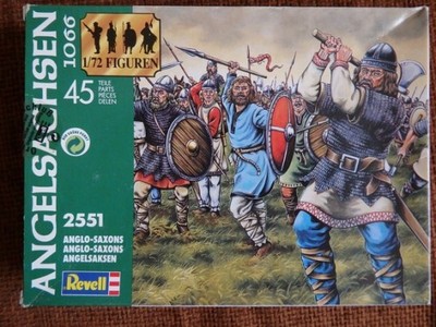 ANGLO - SAXONS 1066 - REVELL 2551 z 1989 r.