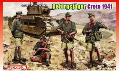 Dragon 6742 Gebirgsjagers Crete 1941 (1:35)