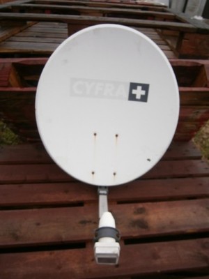 Antena Satelitarna Cyfra z Konwerterem Stan Dobry