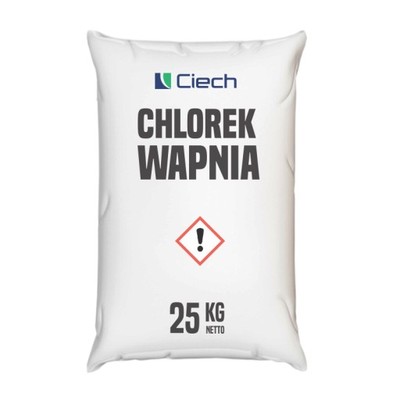 Chlorek wapnia 25kg - NAWÓZ chlorkowo wapniowy +FV
