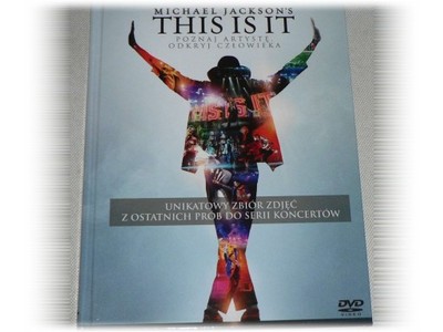 DVD - MICHAEL JACKSON - THIS IS IT (2009) - folia