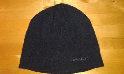 czapka zimowa Calvin Klein ciemnogranatowa