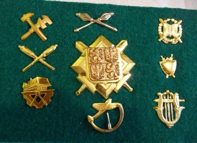 Odznaki Wojskowe Czeskie lub Słowackie