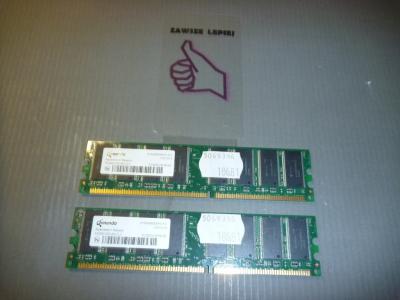 DDR 2x512MB 400 MHZ PC3200 QIMONDA  GWARANCJA