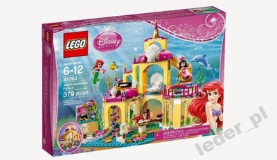 Lego DISNEY PRINCESS 41063 Podmorski pałac Arielki