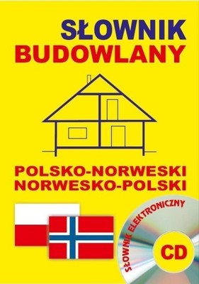 SŁOWNIK BUDOWLANY POL-NORW NORW-POL + CD