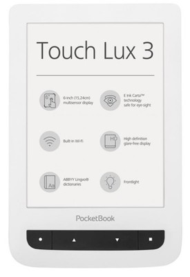 Czytnik ebook PocketBook Touch Lux 3 biały