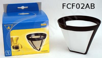Filtr filtry nylonowy do kawy kawa roz. 4  FCF02AB