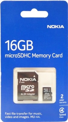 NOKIA karta pamięci Micro SD 16GB DO TELEFONU GW24