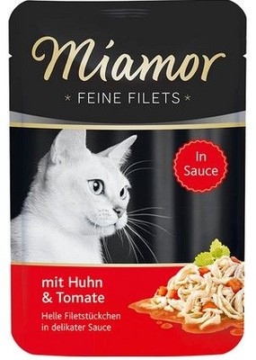 Karma dla kotów - Miamor Feine Filets Saszetka Huh