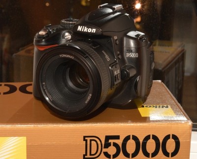 Nikon D 5000 + stałka 50/1,8